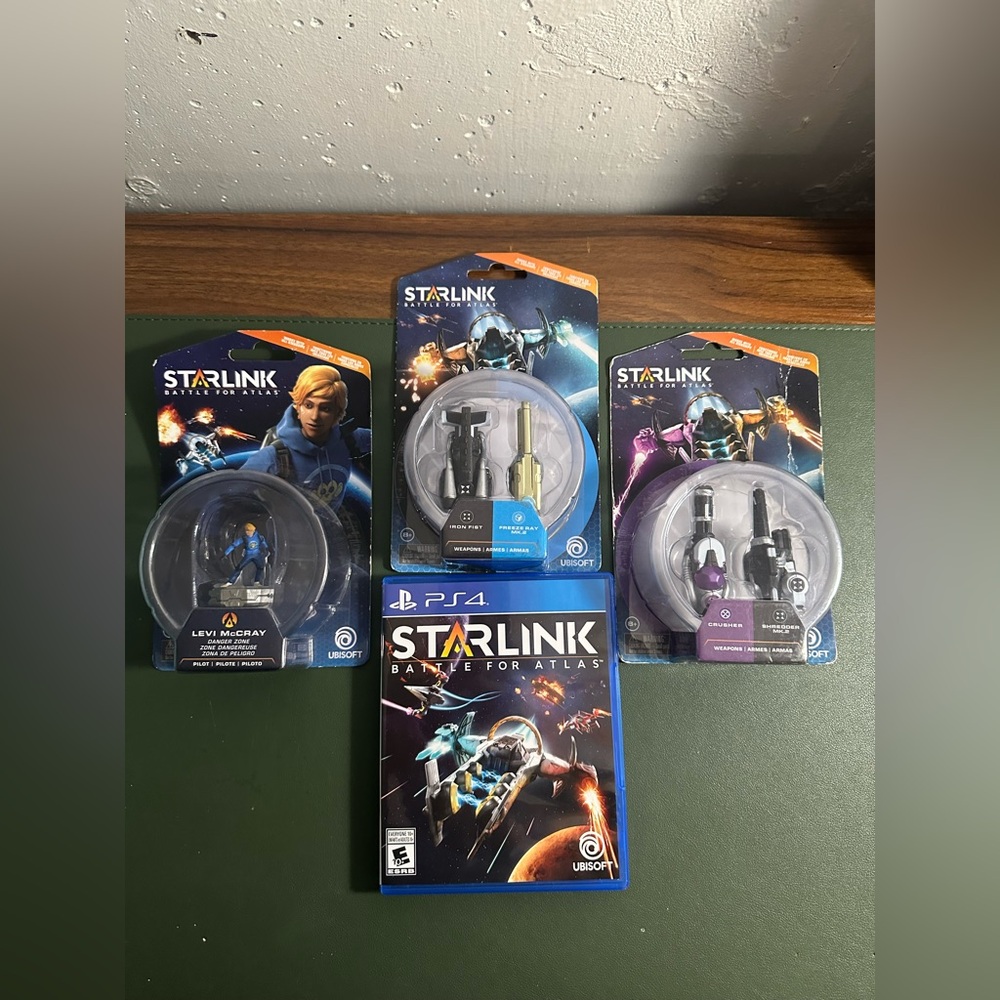 Starlink Battle For Atlas PS4 +  2 Weapon Packs & 1 Pilot